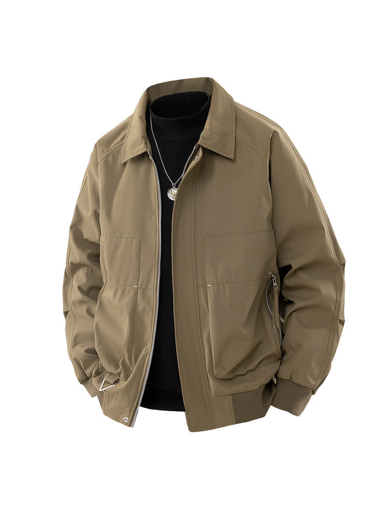American Baseball Collar Coat Men