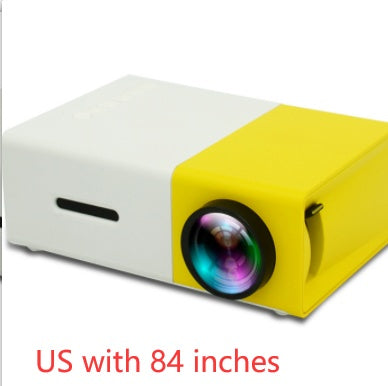 NEW Portable Projector 3D Hd Led Home Theater Cinema HDMI-compatible Usb Audio Projector Yg300 Mini Projector