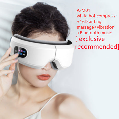 NEW Eye Massager Air Pressure Vibration Eye Protector Bluetooth Eye Massage Relax Migraines Relief Improve Sleep