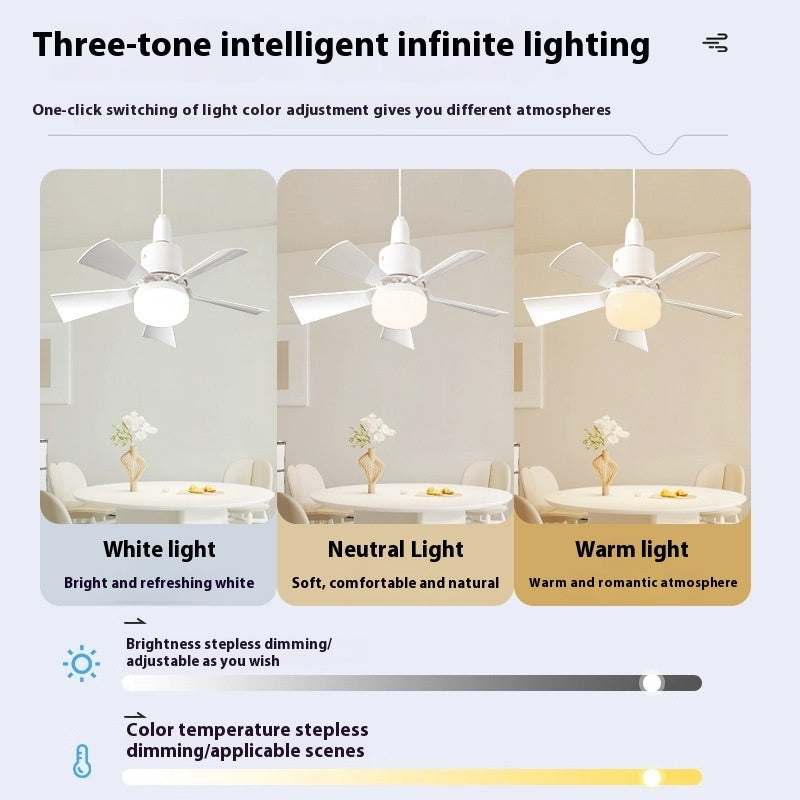 NEW Fan Bulb Integrated Home Dormitory