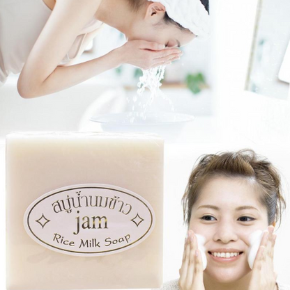 Jasmine Rice Soap Handmade  Whitening Moisturizing