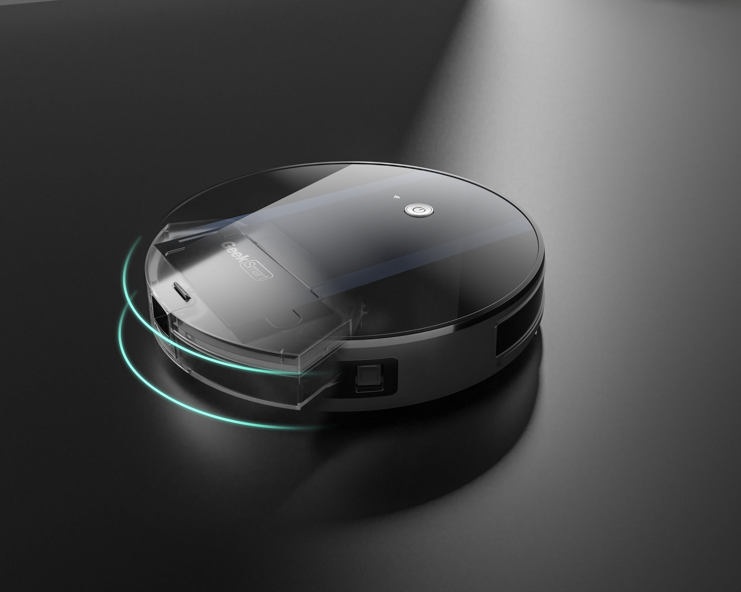 NEW Geek Smart Robot Vacuum Cleaner G6 Plus, Ultra-Thin, 1800Pa Strong Suction, Automatic Self-Charging, Wi-Fi Connectivity, App Control, Custom Cleaning, Great For Hard Floors To Carpets