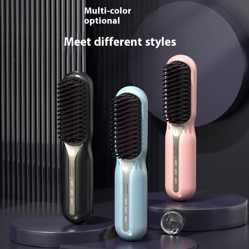 NEW Home Straight Comb Wireless Charging Hair Straighteners