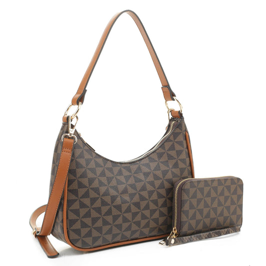 M20246 Geometric Monogram Designer Bag Set