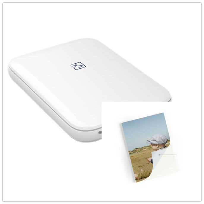 NEW Color Photo Printer Portable Full Color Wireless Photo Printer USB Bluetooth Thermal Sublimation Printer
