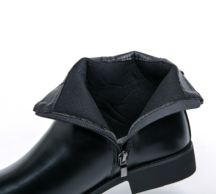 Plus Size Chelsea Boots Men&