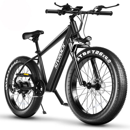 NEW Professional Electric Bike For Adults, 26 X 4.0 Inches Fat Tire Electric Mountain Bicycle, 1000W Motor 48V 15Ah Ebike For Trail Riding, Excursion And Commute, UL And GCC Certified