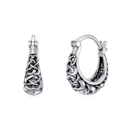 925 Sterling Silver Celtic Knot Earrings - JonaStore