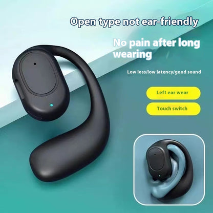 NEW Business Wireless Headset Ear-mounted Non In-ear Smart Digital Display