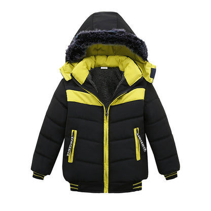 NEW Small And Medium-Sized Boys Cotton-Padded Jackets