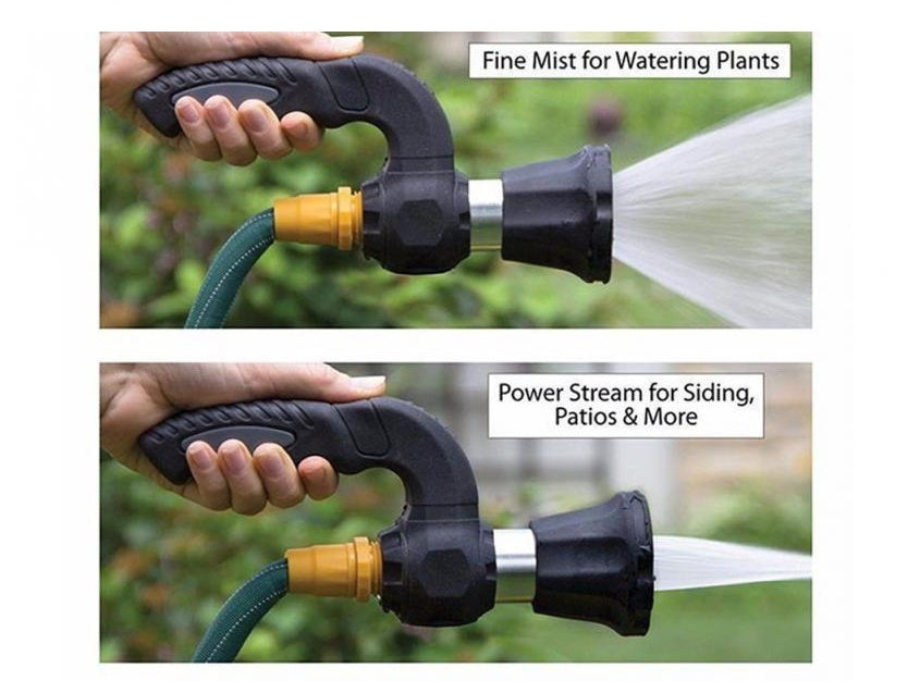 NEW Mighty Power Hose Blaster Nozzle Lawn Garden Car Washing