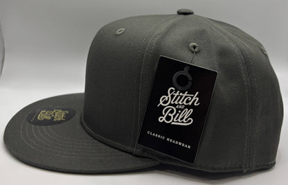 Premium Flat Brim Snapback Hat 100% Cotton Men Women Blank