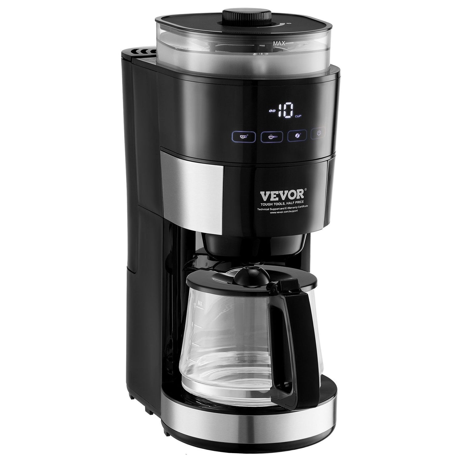 NEW Coffee Maker Drip Coffee Machine With 3 Brew Strength Control