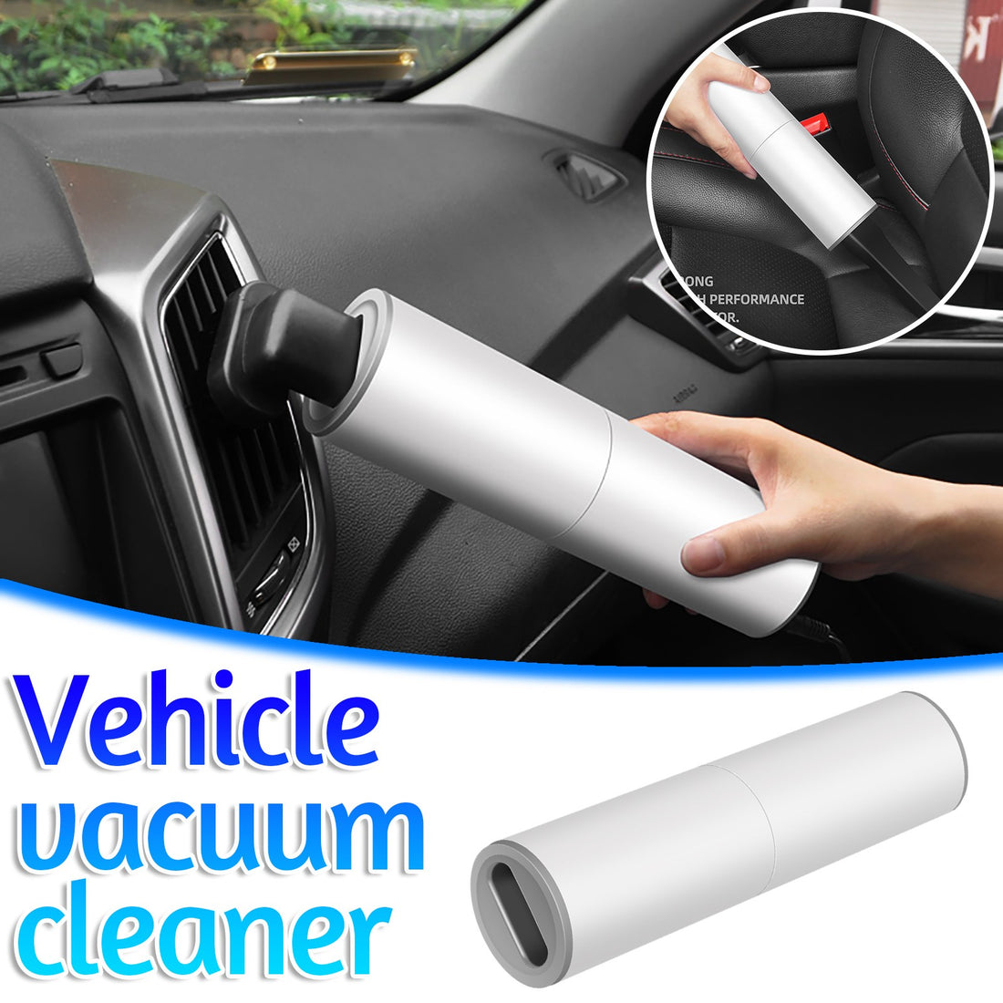 NEW Portable Handheld Vacuum Cleaner 120W Car Charger