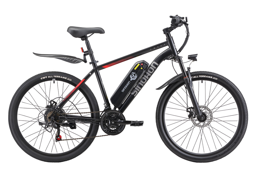 NEW EM200 Ebike,500W Motor,48V10.4Ah Battery,26 Inches