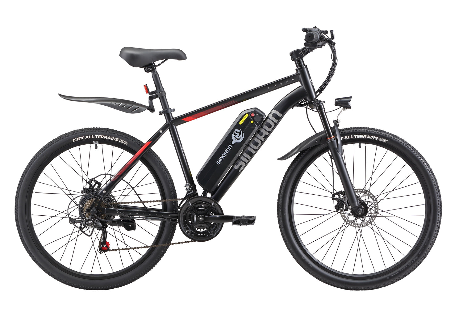 NEW EM200 Ebike,500W Motor,48V10.4Ah Battery,26 Inches