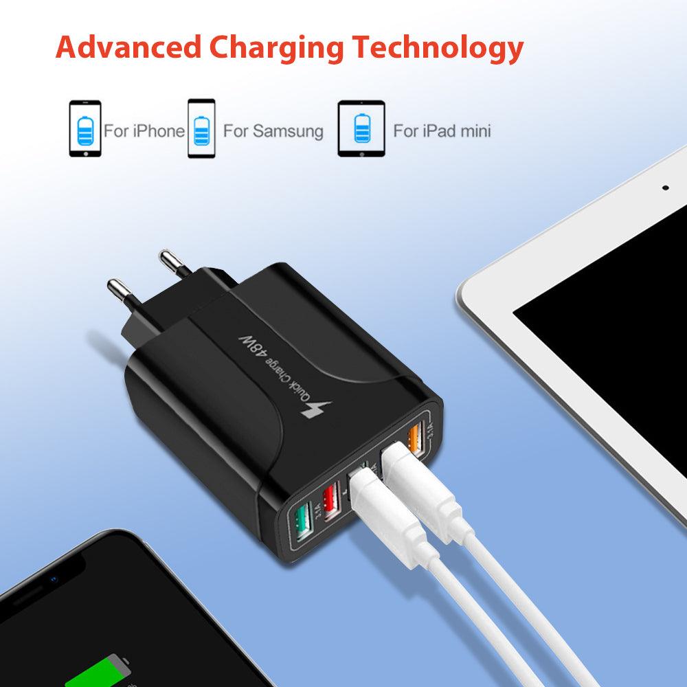 Wall Charger Charge 5 Devices at Once!