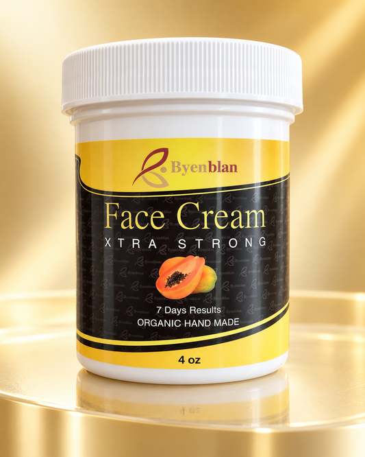 Byenblan Xtra Strong Papaya Face Cream – Brightening & Moisturizing | 4 oz