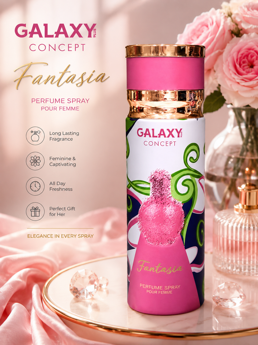 Galaxy Concept Fantasia Perfume Spray for Women – Long Lasting Feminine Fragrance