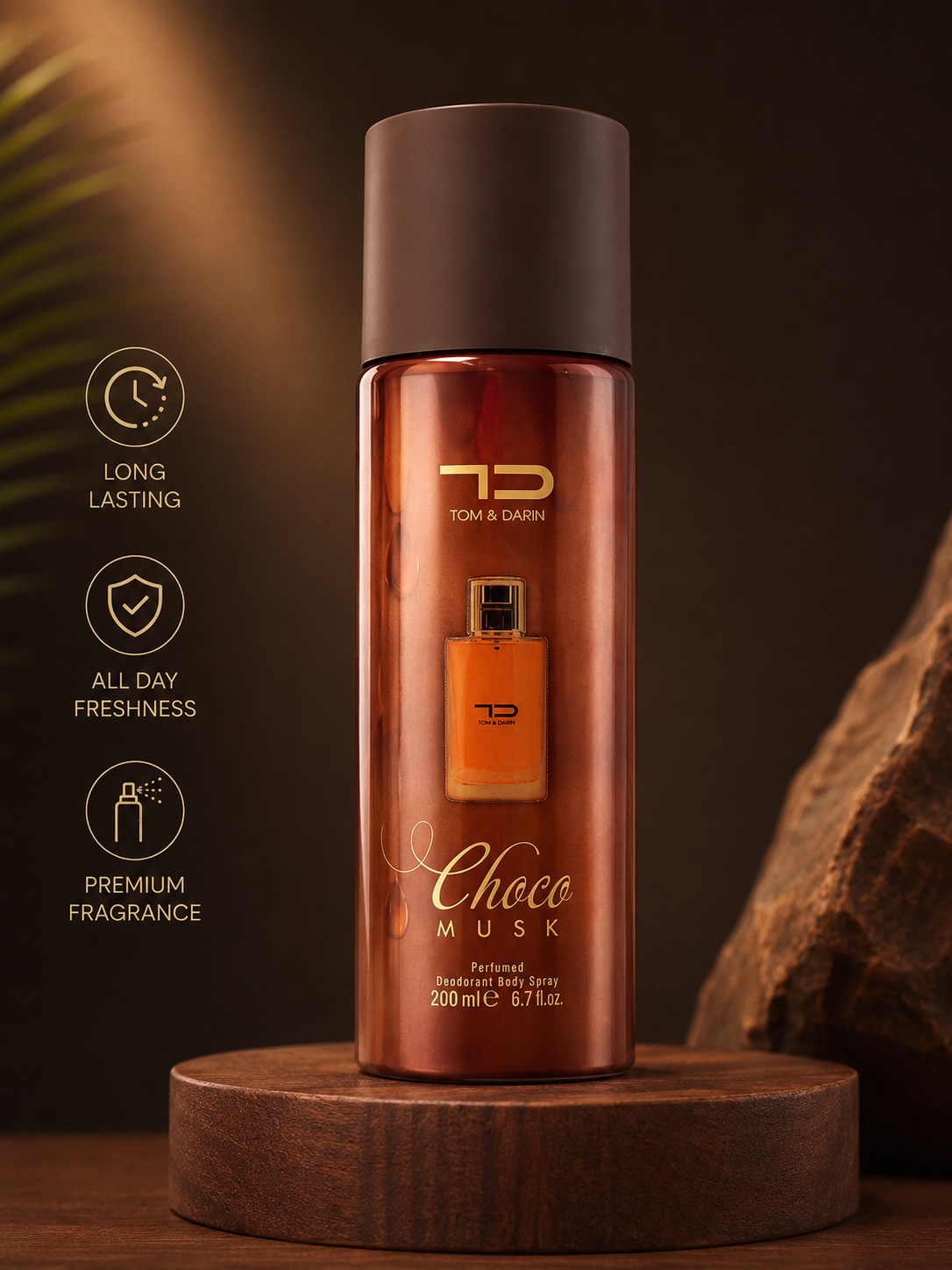 Choco Musk Perfumed Body Spray – 200ml