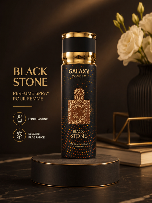 Galaxy Concept Black Stone Perfume Spray for Women