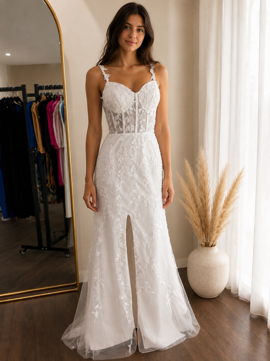 Elegant Lace Bridal Gown