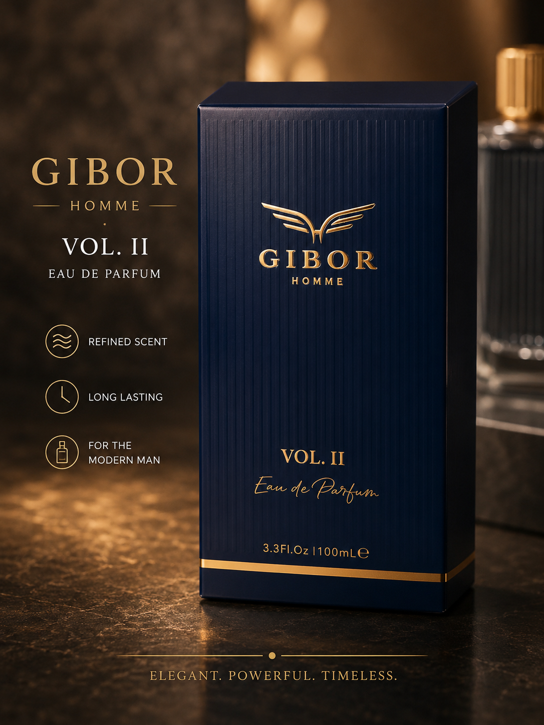 Gibor Homme Vol. II Eau de Parfum – 100ml
