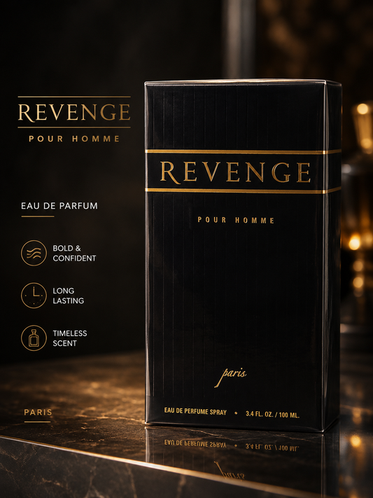 REVENGE Pour Homme Eau de Parfum 100ml | Men’s Luxury Fragrance