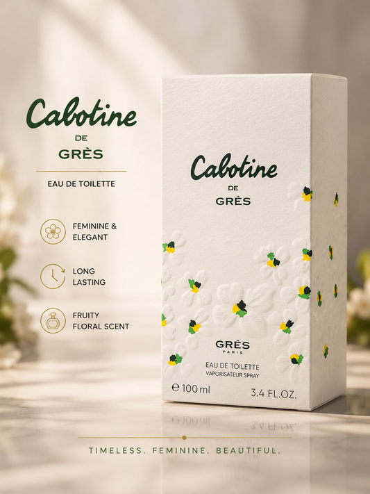 Cabotine de Grès Eau de Toilette 100ml | Classic Women’s Fragrance