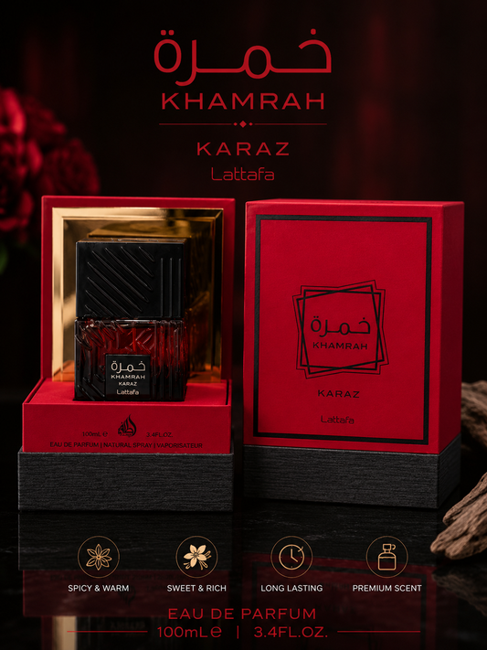 Lattafa Khamrah Karaz Eau de Parfum – 100ml