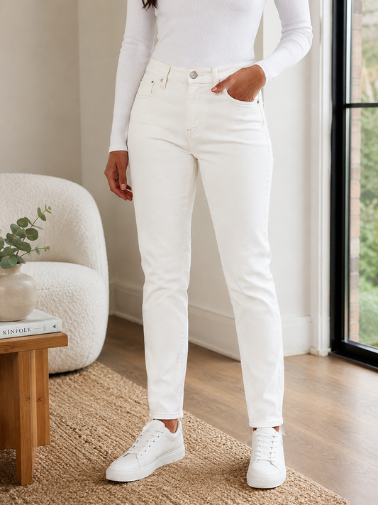 Calvin Klein Women’s White Skinny Jeans
