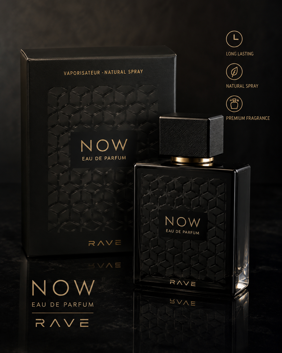 RAVE NOW Eau de Parfum – Premium Long-Lasting Fragrance