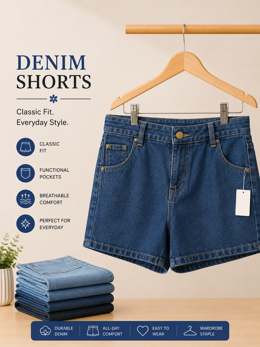 Women’s Classic Denim Shorts