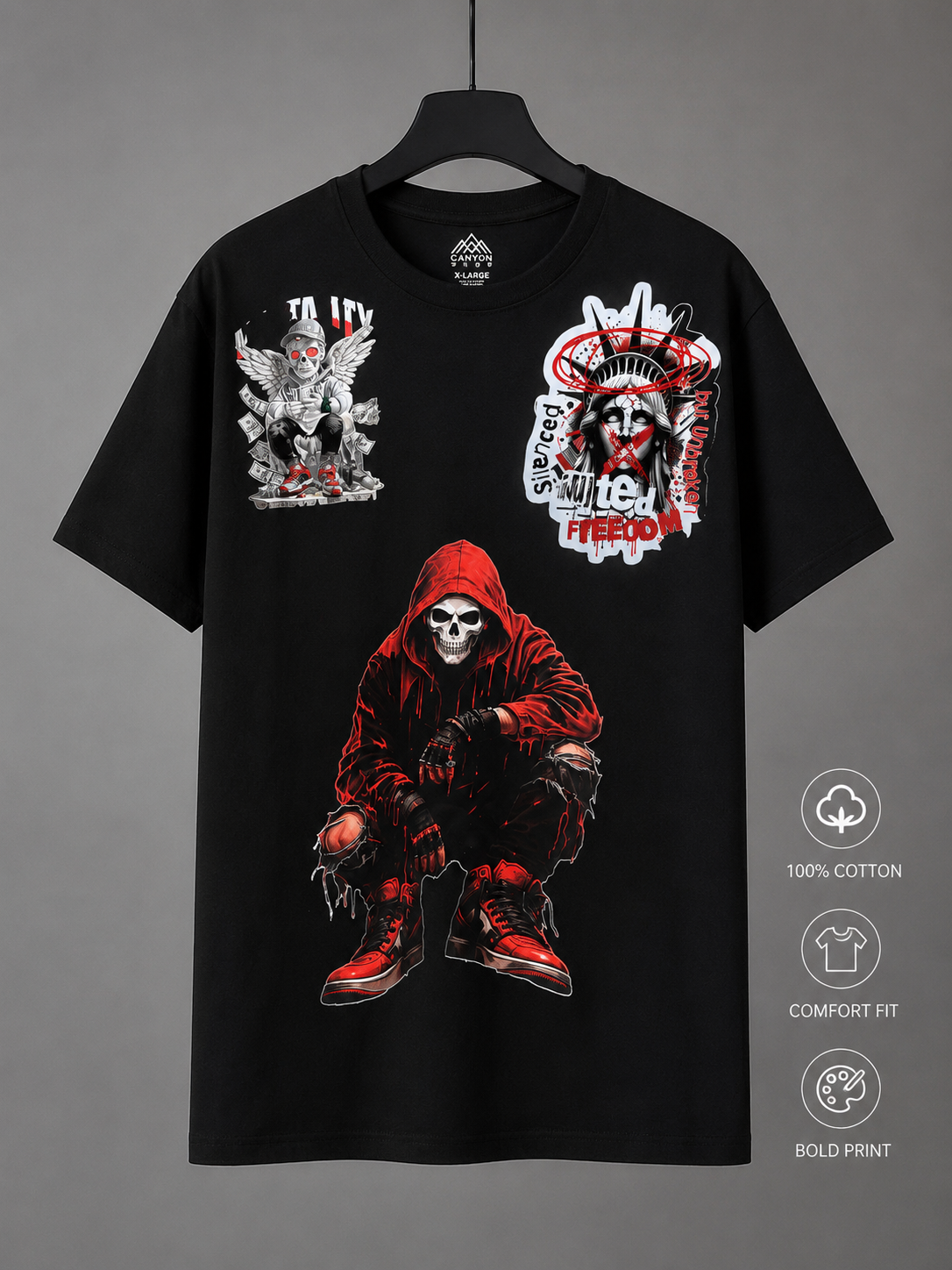 Urban Freedom Graphic T-Shirt