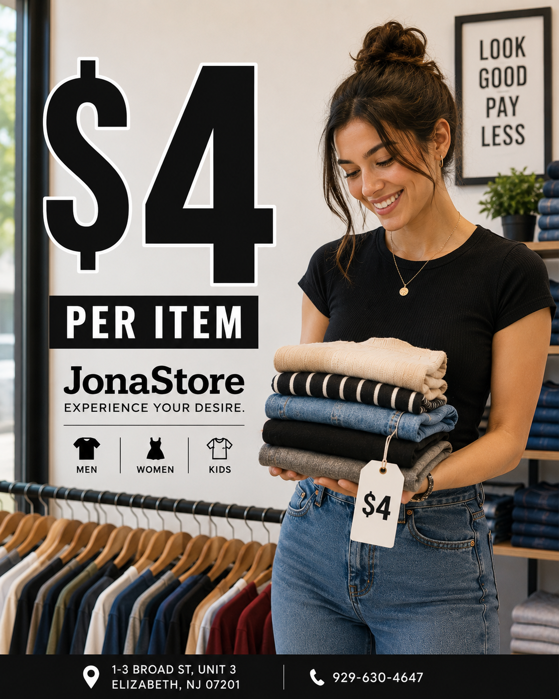 $4 Pre-Owned Clothes