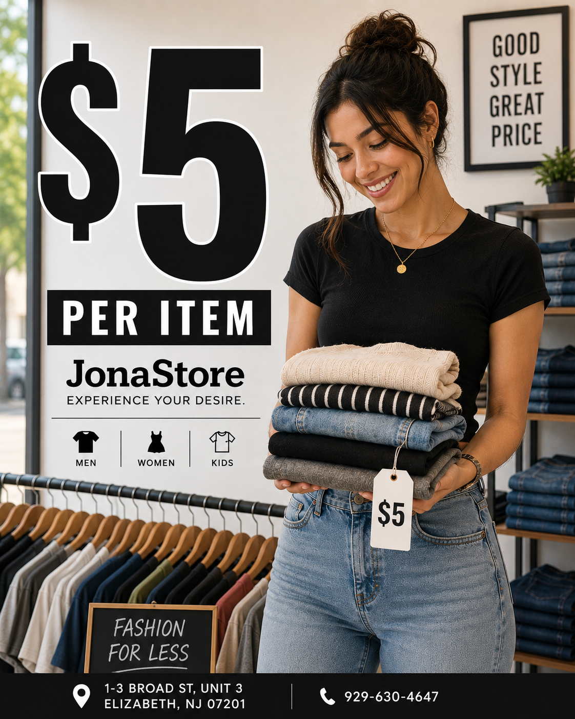 $5 Pre-Owned Clothes