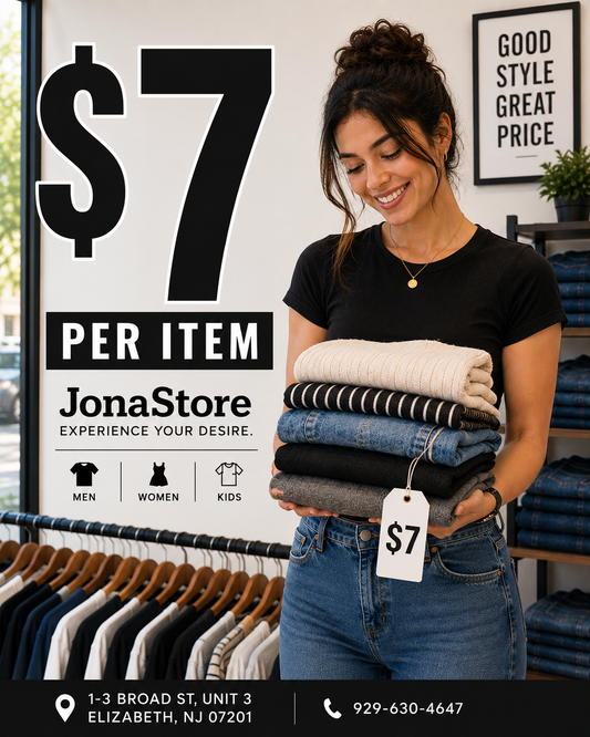 $7 Pre-Owned Clothes