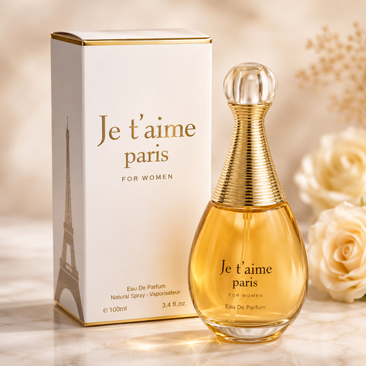Je Taime Paris 3.4 oz EDP – Floral Fruity Scent