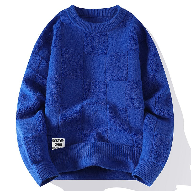 NEW Winter New Fashion Round Neck Sweater Men