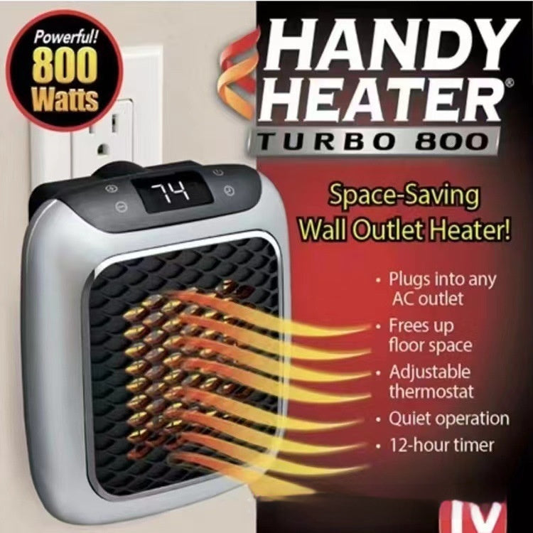 NEW Mini Fan Heater Wall-mounted Dormitory Warm Artifact