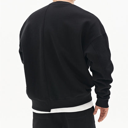 NEW Pullover Round Neck Sweater Loose Men Clothes