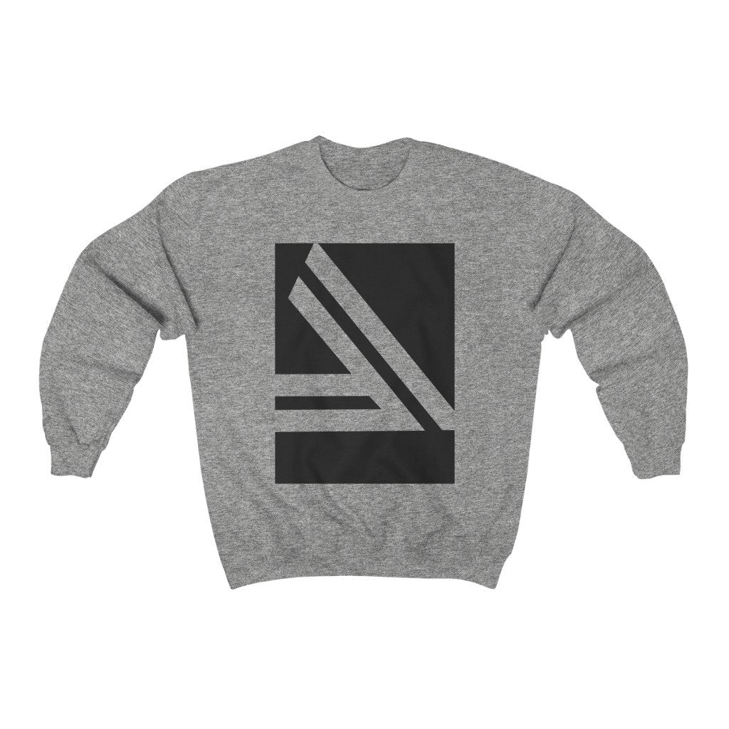 Men’s Graphic Crewneck Sweatshirt – Loose Fit, Soft Cotton-Blend Pullover