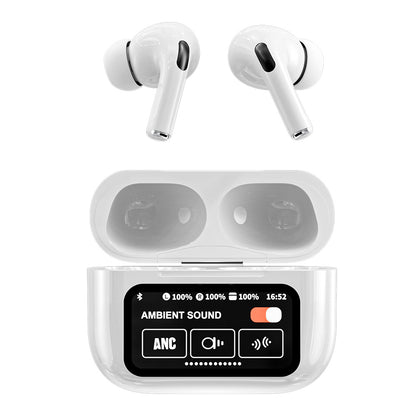 NEW Wireless Earbuds Bluetooth 5.3 - ENC Noise Cancelling In-Ear Earbuds With Wireless Charging Case LED Display Deep Bass Earphones Headset With Built-in Mic Fifth Generation