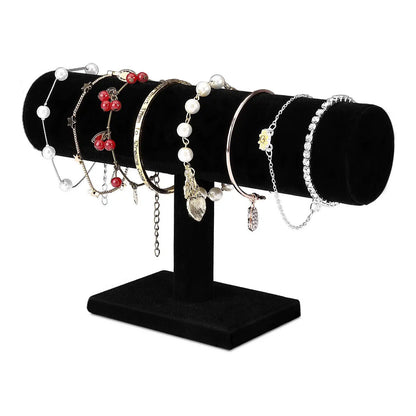 T-Bar Bracelet Holder Necklace Organizer Jewelry Watch Stand