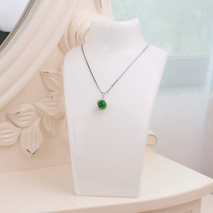 Acrylic Display Stand Necklace Pendant Bust Mannequin - JonaStore