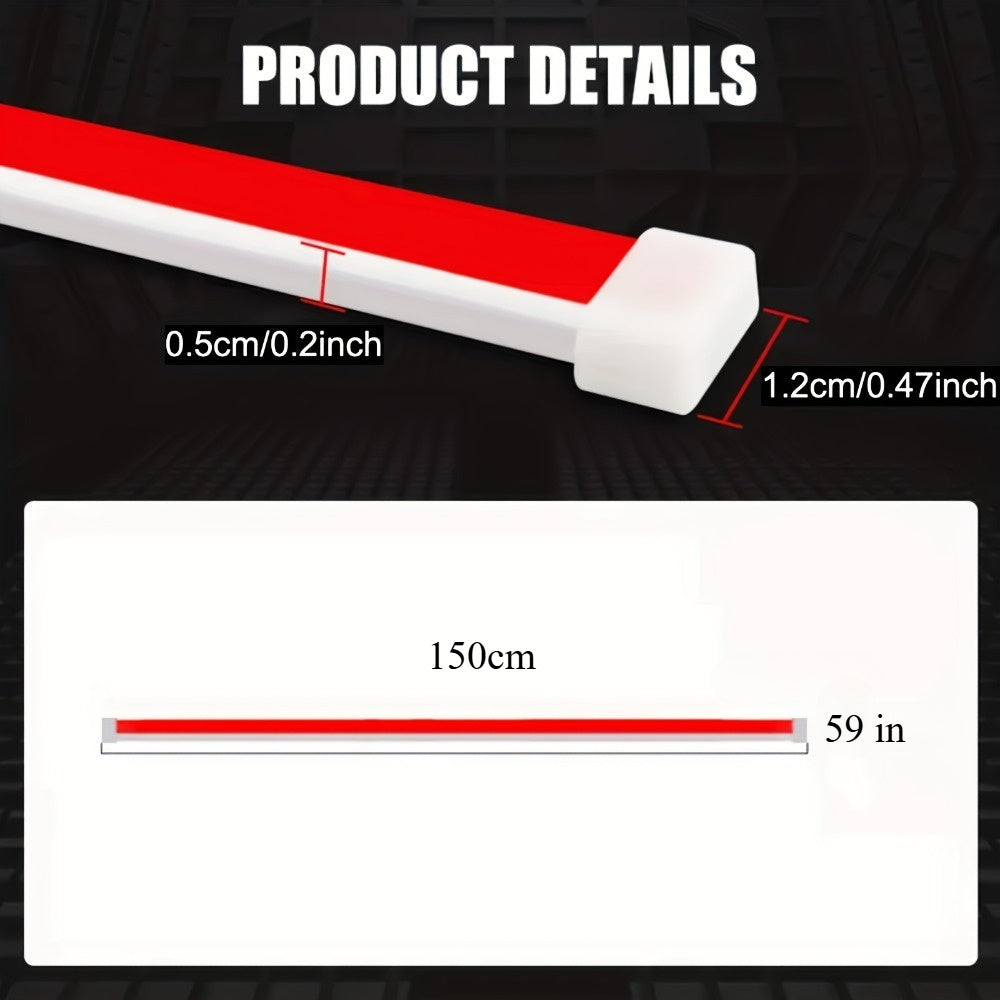 Universal 12V Dynamic LED Hood Light Strip – 59” Start-Scan White Daytime Running Light (10W)