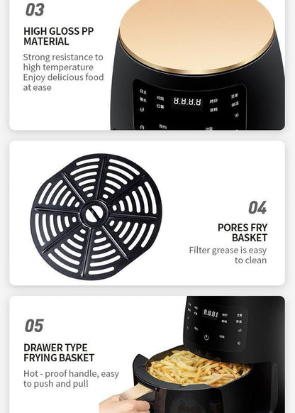 Air Fryer Smart Touch Home Electric Fryer - JonaStore