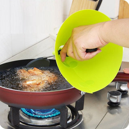 Anti - oil Splash Cooking Artifact Baffle Spatula - JonaStore