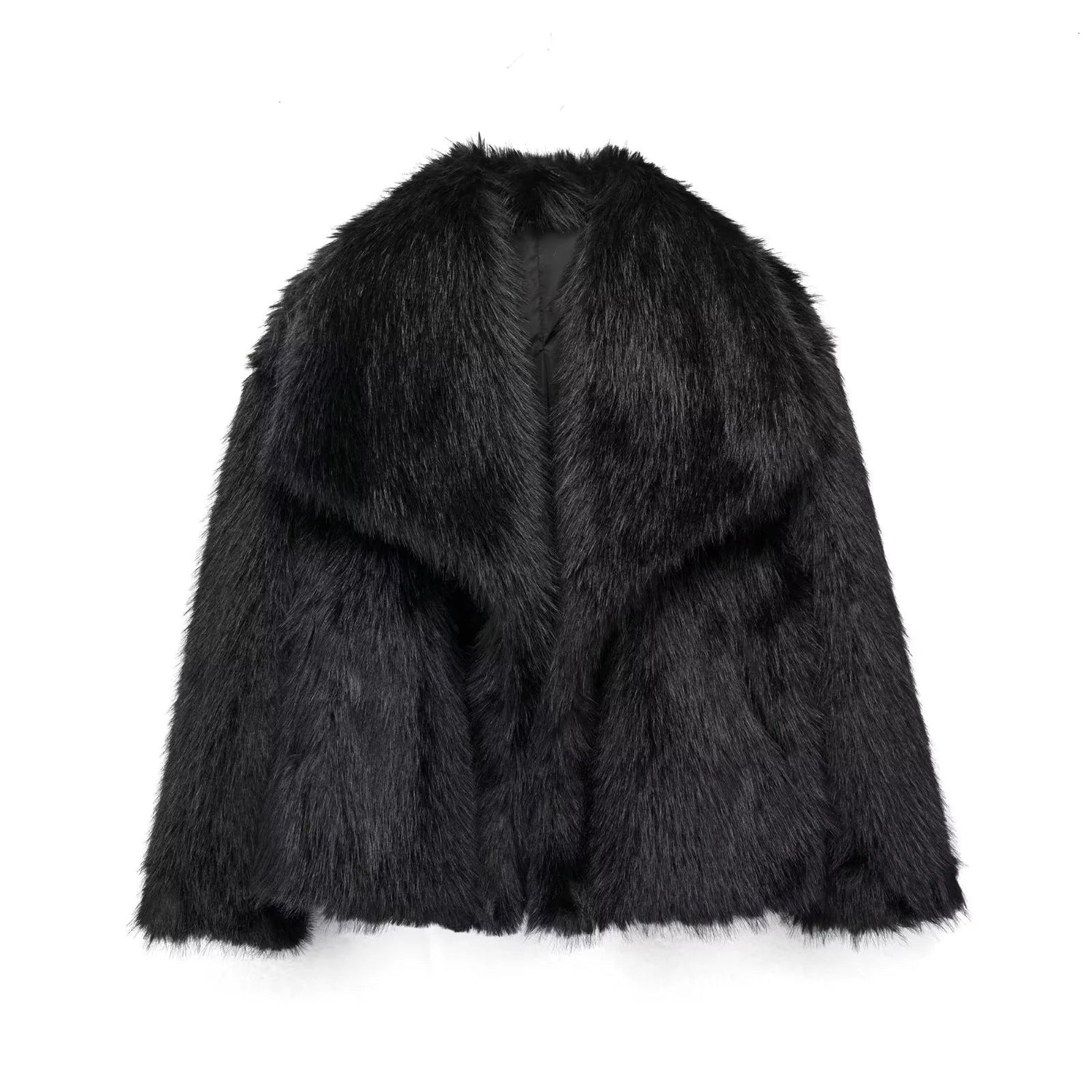 Artificial Fur Mink - like Coat Winter Coat European And American Socialite Style Top - JonaStore