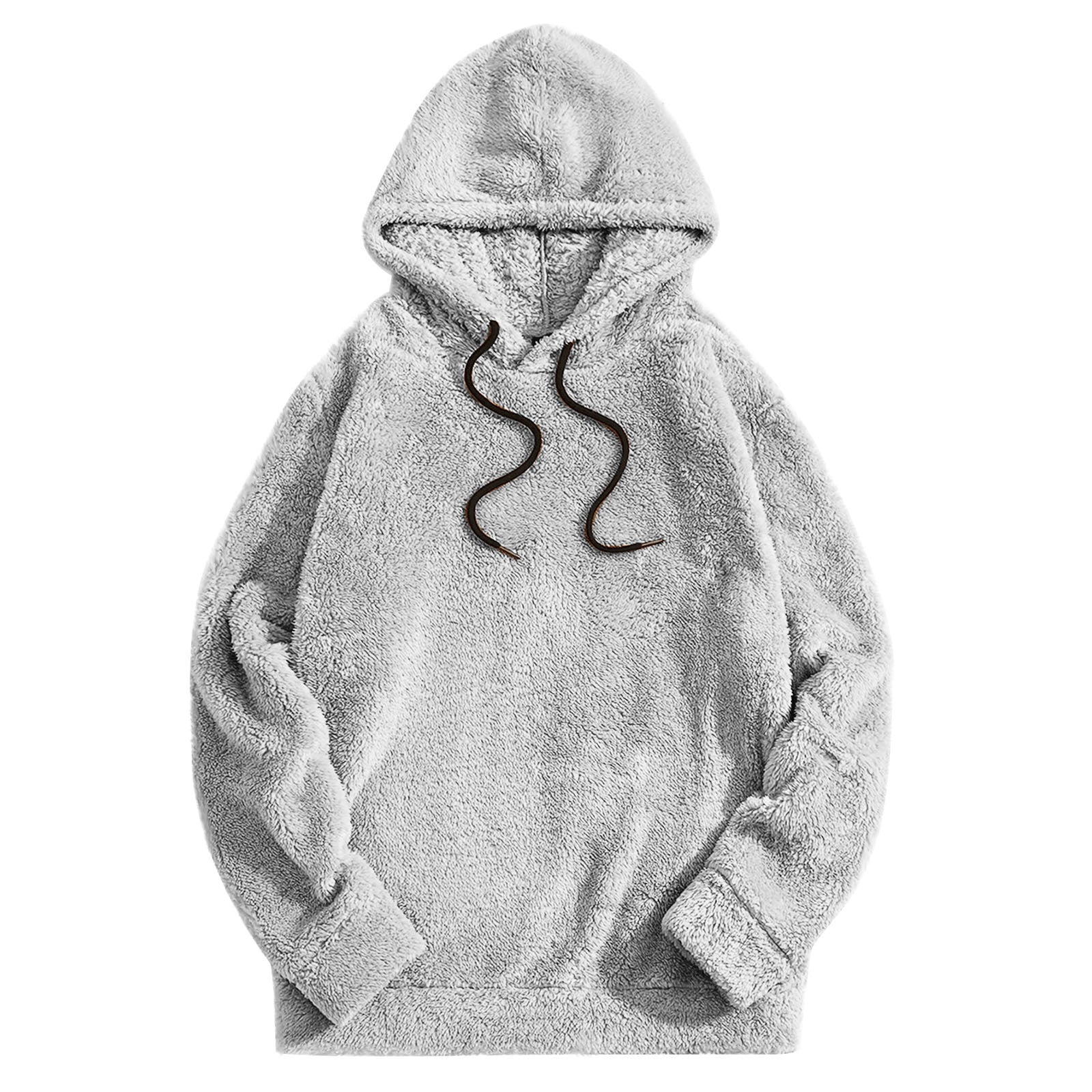 Autumn And Winter Thickening Double - sided Velvet Casual Loose Long - sleeved Hooded Sweater - JonaStore